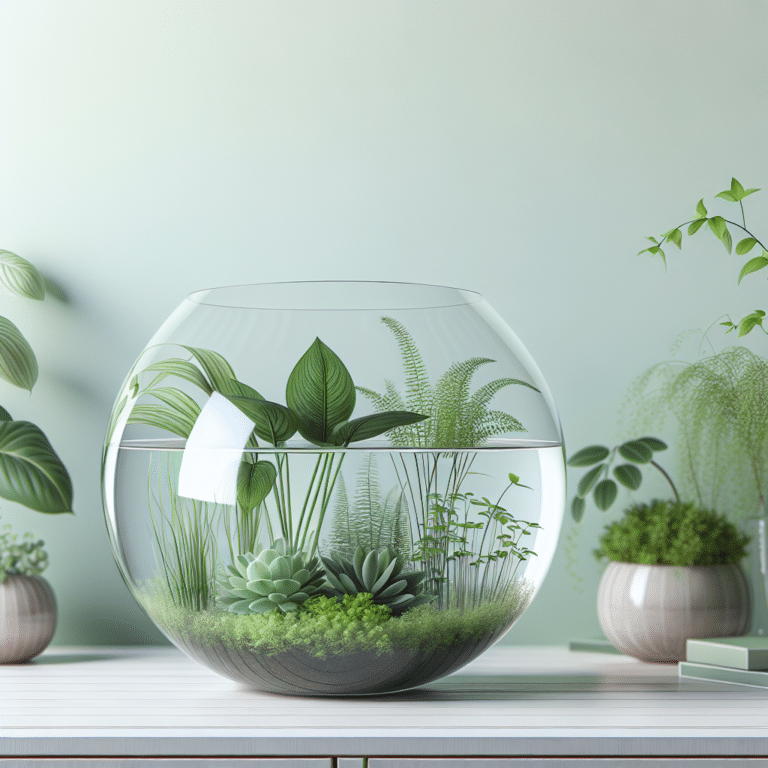 Easy-to-Grow Plants for Glass Bowl Water Displays