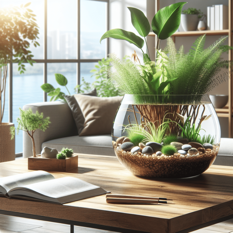 Living Room Water Garden Arrangements: A DIY Guide