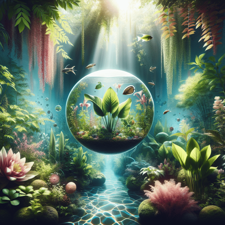 Fast-Growing Plants for Indoor Water Displays