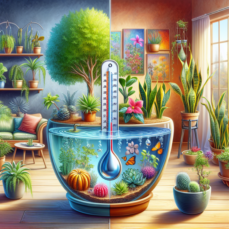 Water Temperature Tips for Indoor Plants