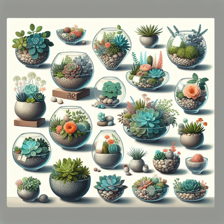 Decorating Ideas for Glass Bowl Plant Displays