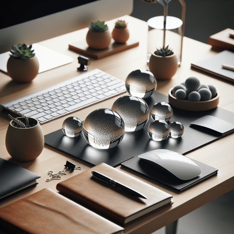 Decorating Desks With Mini Water Bowls
