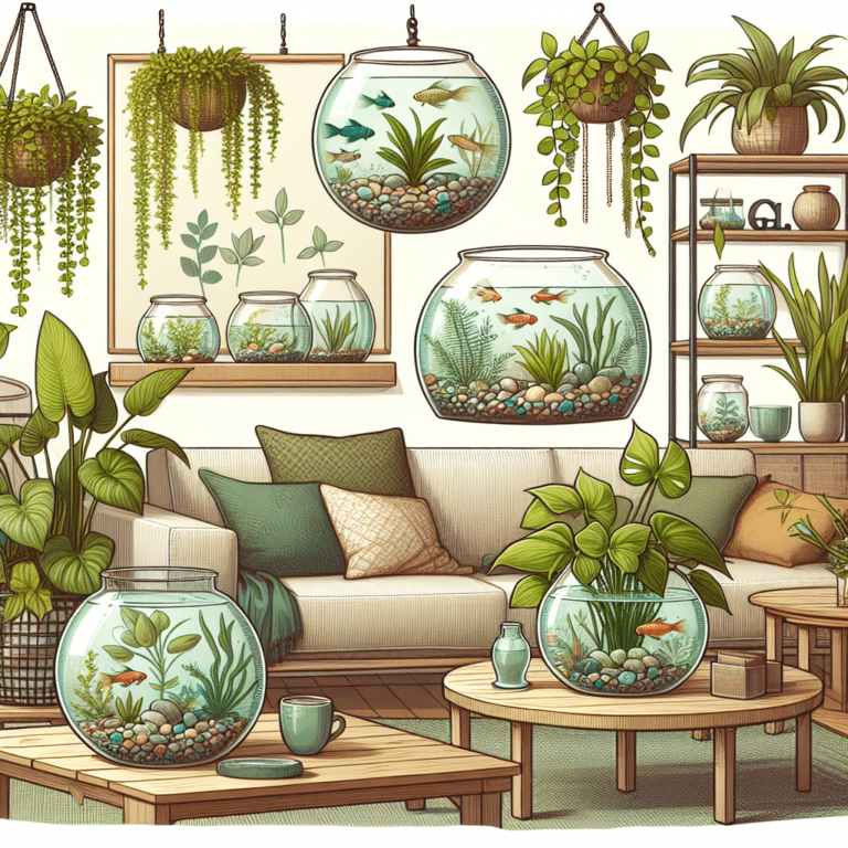 Living Room Water Garden Arrangements: A DIY Guide
