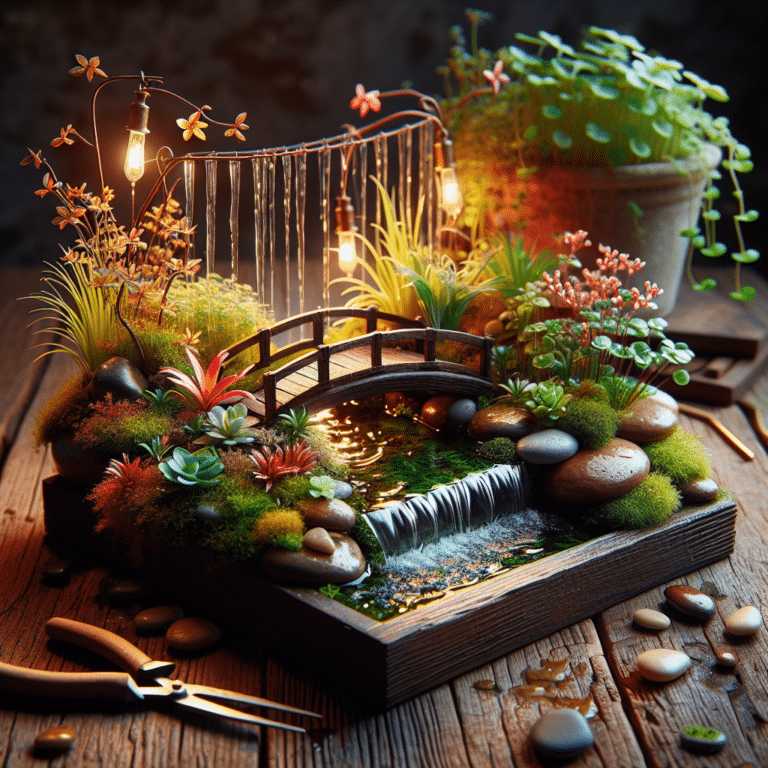 Unveiling the Secret to Designing a Mini Water Garden