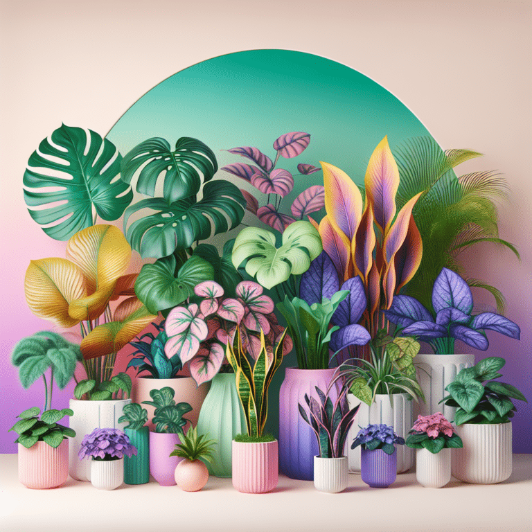 Choosing Plants for Colorful Indoor Arrangements