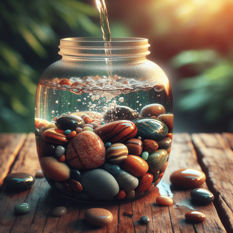 How to Refresh Pebbles and Stones in Water Jars