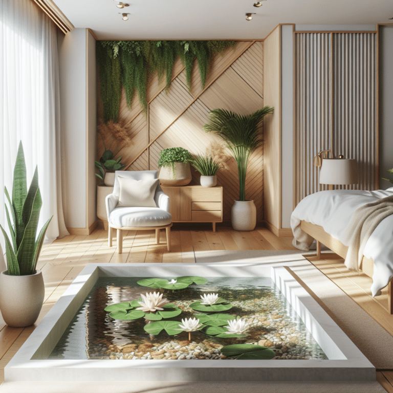 Bedroom Decor: Building a DIY Water Garden