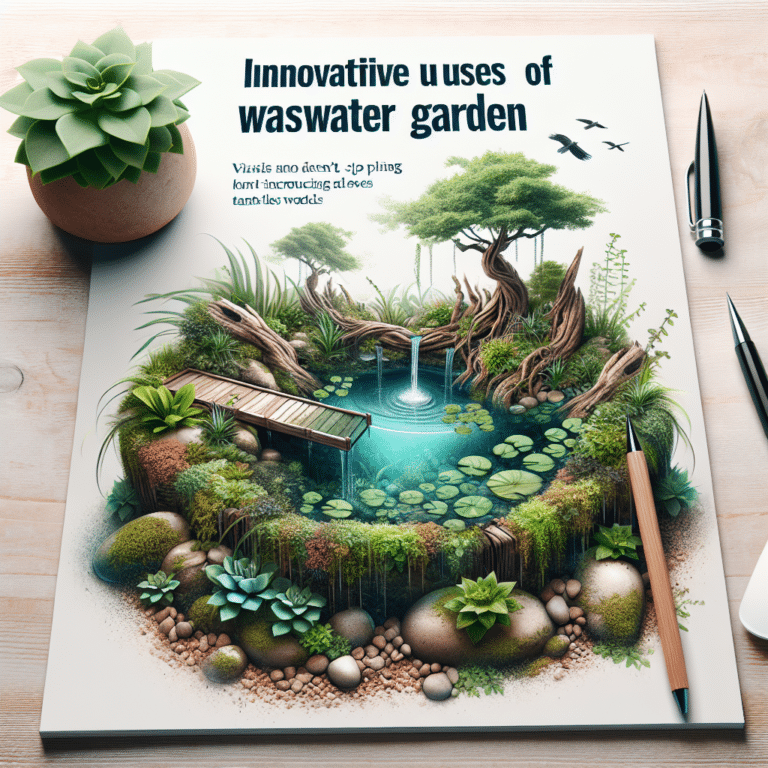 Creative Centerpieces Using Tank-Less Water Gardens.
