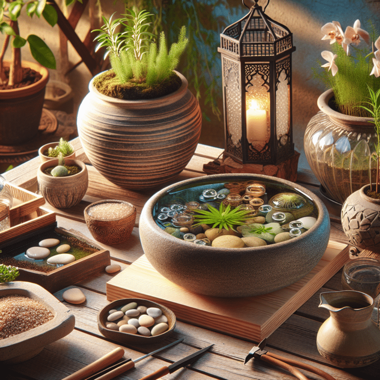 Creating a DIY Water Garden: Step-by-Step Instructions.