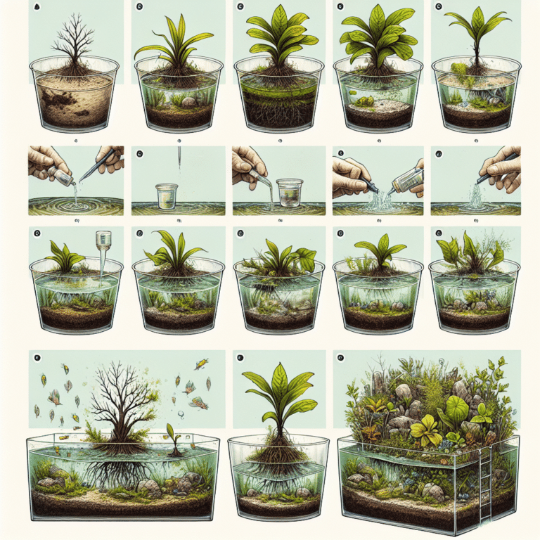 How to Revive Dying Plants in Small Water Displays