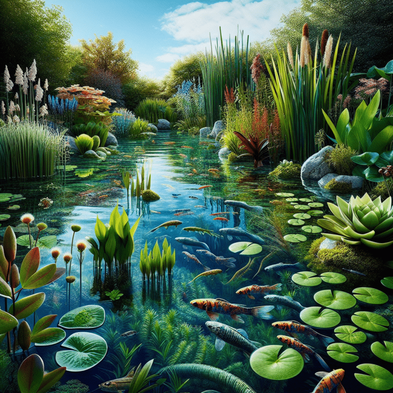 How to Mix Plants for a Balanced Water Garden