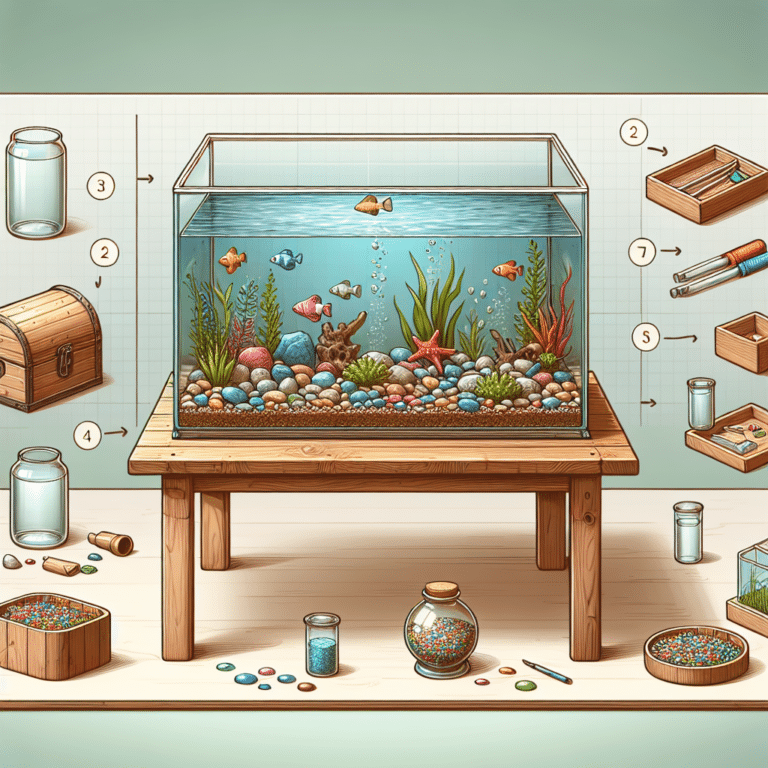 How to Create a Tabletop Aquatic Display