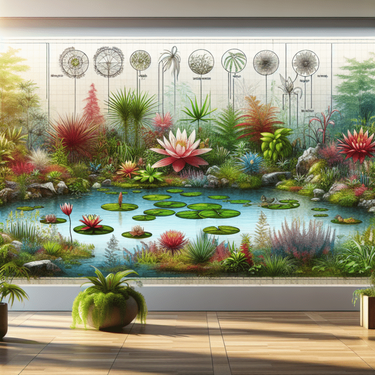 How to Choose Plants for a Tank-Less Water Garden