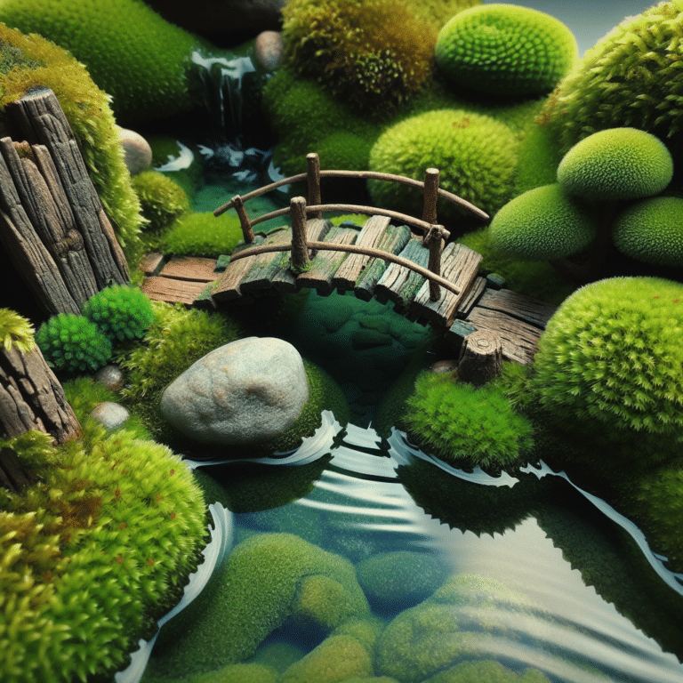 Creating a Mini Moss Water Garden