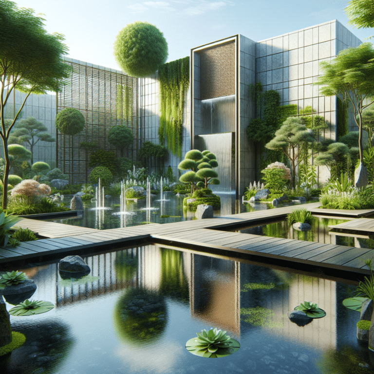 Modern Designs for Tank-Less Water Gardens