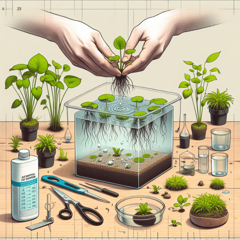 How to Make a Floating Water Plant Display