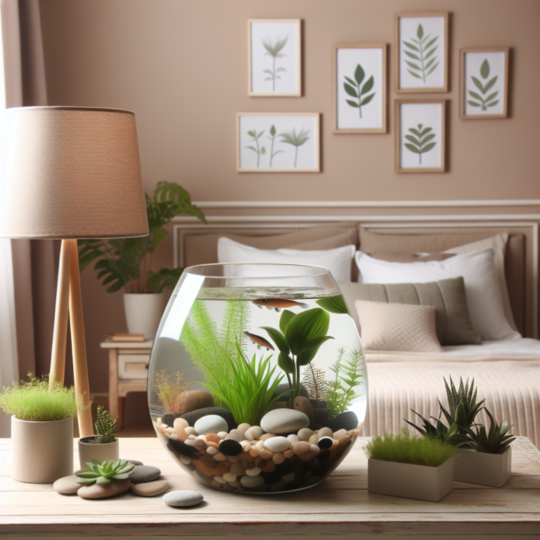 DIY Water Garden for Bedroom Decor