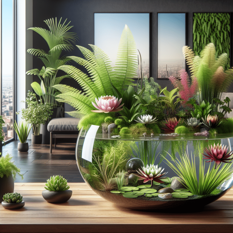 Compact Indoor Water Garden Ideas for Apartments