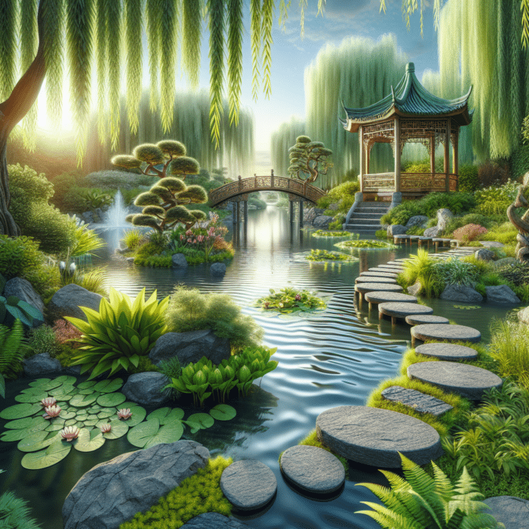 Using Natural Elements to Style Your Water Garden