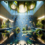 Adding Lights to Enhance Indoor Water Gardens